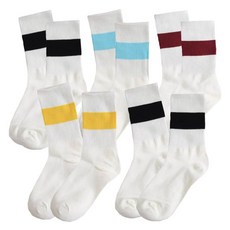 주니데이 컬러라인 양말 5족 세트