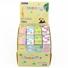 Maket Gamseong 系列文具橡皮擦32p, 1個, 恐龍