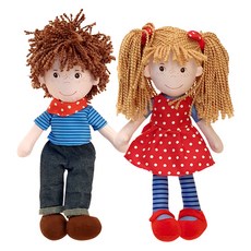 Kes.B 玩捲髮娃娃2670, 棕色, 35cm, 1個