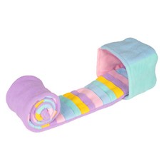 깔끔더하기 강아지 댕댕이 코코말이볼, 핑크믹스, 1개