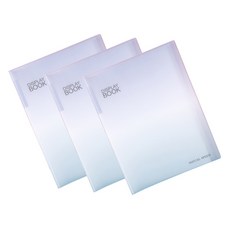 Allode 漸層資料冊 60p TYPE03, 藍色, 3個