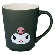 SKATER 角色陶瓷馬克杯 CHMG2 260ml, 1個, 三麗鷗 黑色