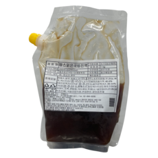 Ttangsbudaejjigae 清澈的湯飯濃縮液 商用, 1kg, 1個