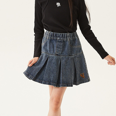 Kokoyarn 女童Ditto丹寧百褶裙