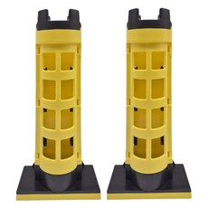 釣具箱 3 級桿支架 RH-S1, 黃色 (RH-S1YR), 2個