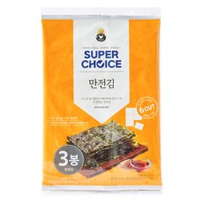 만전김 슈퍼초이스 만전김, 20g, 3개