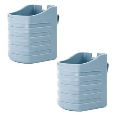 Silvercast 釣魚工具箱杯架 CHD, 2個, 藍色(CHDBL)