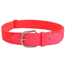 미소로운 신축 길이조절 야구벨트, 로즈레드, 1개