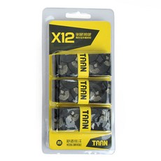 TAAN 泰昂 羽球握把優質壓花 X-12 3p, 1個, 黑色