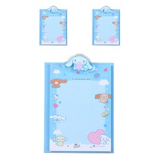 三麗鷗角色 壓克力迷你文件夾板組, 大耳狗喜拿, 3個