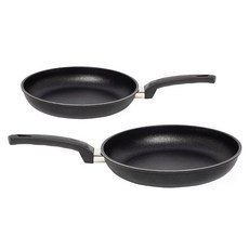 인터쿡 인덕션 프라이팬 세트 2개, 블랙, 후라이팬 28cm + 후라이팬 24cm, 1세트