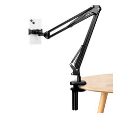 WINIZ 3段式手機專用關節型支架, 1個, 黑色, WZTSH004B