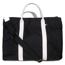 SaintMiller 日常時尚波士頓包, 黑色 + 白色