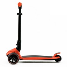 AtomScooter 兒童終極LED滑板車, 紅色, 1個