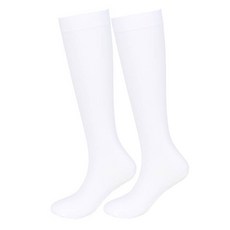 luxgolf 女款涼感防滑長筒膝上襪 LXACC014, 1個, 白色