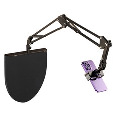 Winiz多用途隱藏式手機專用關節型支架, WZTSH010B, 1個, 黑色