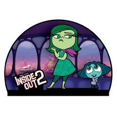 Iknowk 書桌裝飾 腦筋急轉彎2 立體磁鐵, 厭厭&慕慕