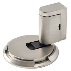 dotoro Check Lock 纖薄旋轉門擋 銀色, 1個