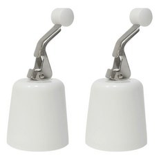 World Clean 壓縮紅酒塞, 白色, 2個