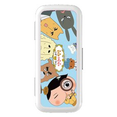 LE BARN Butt Detective 靜音湯匙盒套裝, 混色, 餐具盒+湯匙+保溫筷+叉子, 1組