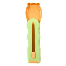 kkalkkeumdeohagi 寵物肉泥擠壓餵食器, 綜合橘色, 1個