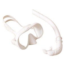 D-Wave 輕鬆潛水折疊浮潛面罩 DSQ-002, 白色