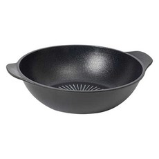 interCOOK 經典雙耳炒鍋 280mm, 1個, 黑色, 單品