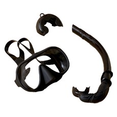 D-Wave Easy Dive折疊浮潛面罩 DSQ-002, 黑色