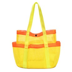 Block Mart 沙灘網眼沐浴桑拿包, 黃色