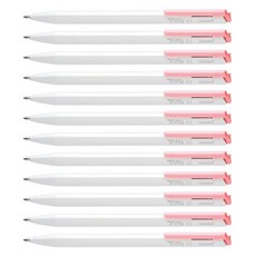 모나미 트리피스 볼펜 0.5mm, 파스텔 핑크, 12개