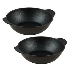 QUEEN SENSE Dinner鍋具2件組, 棕色, 1套, 雙耳炒鍋 28cm+雙耳炒鍋 28cm