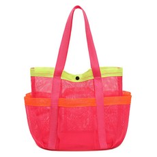 Block Mart 網眼沙灘包, 紅色