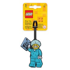 LEGO 經典外科醫生行李吊牌 52970, 天空藍, 1個