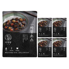 Mijungdang 米丁堂 滿滿肉塊炸醬醬料, 220g, 5個
