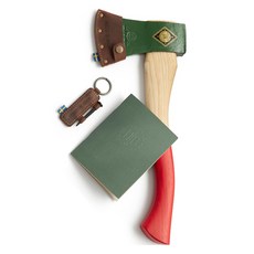 Hultafors 325週年紀念特別斧頭組, 銀色 + 紅色, 1套