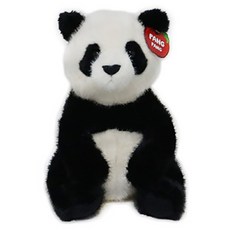 오로라월드 팡팡이 Sitting 대, 화이트 + 블랙, 29cm, 1개 화이트 + 블랙, 29cm, 1개