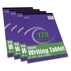 OXFORD 粉彩筆記本 A5 120張, 單一顏色, 4個