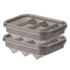 Nanu Dam 方形冰格, 2個, 黑色