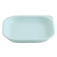 方形Ecogen幼兒日常餐盤 S, 1個, 薄荷綠
