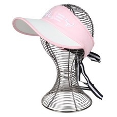 HALEY GOLF 女性蝴蝶結遮陽帽 HS-AC0001, 1個, 粉紅色