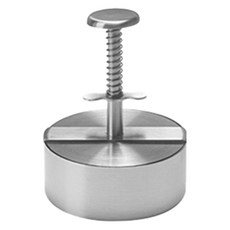 Kitchen Ire 漢堡肉排 年糕排骨模具 不鏽鋼圓形壓模, 1個