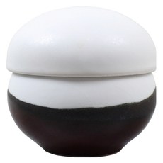 달소금 고급 도자기 다도 도토리다기잔 180ml, 1개, 단품, 레드