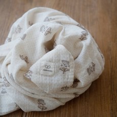 PEEKABOO 童款音樂盒蓋毯, 乳白色