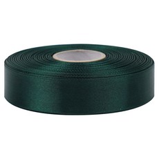 유광 단면 공단 리본 25mm, 44 수박, 1개, 45m