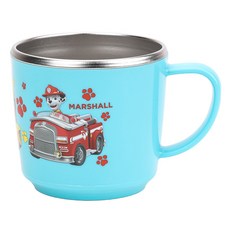 LiLFANT 嬰兒小狗救援防滑不鏽鋼水杯小號, 1個, 225ml, 混合顏色