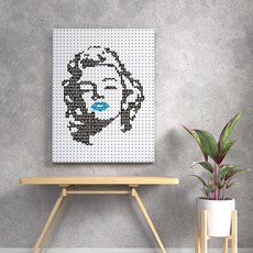 타공판닷컴 화려한 미소 프린팅 타공판 600 x 800 mm, 혼합색상, 1개