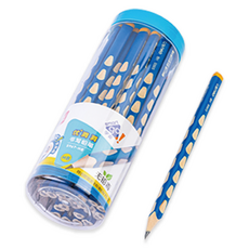 deLi 得力 三角大號鉛筆 HB, 藍色, 30個