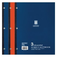 OXFORD 3 孔 subjek 墊 60p x 3 件套, 隨機出貨, 1組