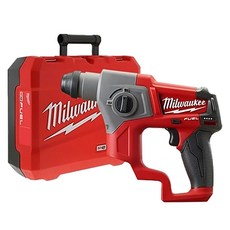 Milwaukee 美沃奇 鎚鑽 裸機 + 硬殼箱套組 M12 CH-0C, 1套