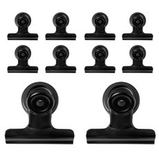 만들하비 초강력 네오디움 자석집게, 블랙, 10개